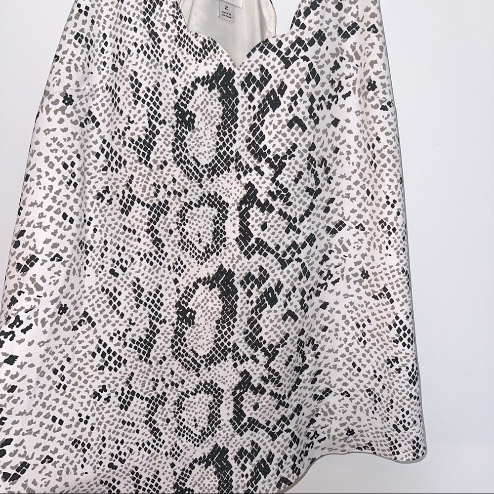 JCREW Racerback Snake Skin pattern blouse - Picture 5 of 5